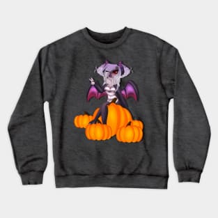 Pumpkin Patch Bat Crewneck Sweatshirt